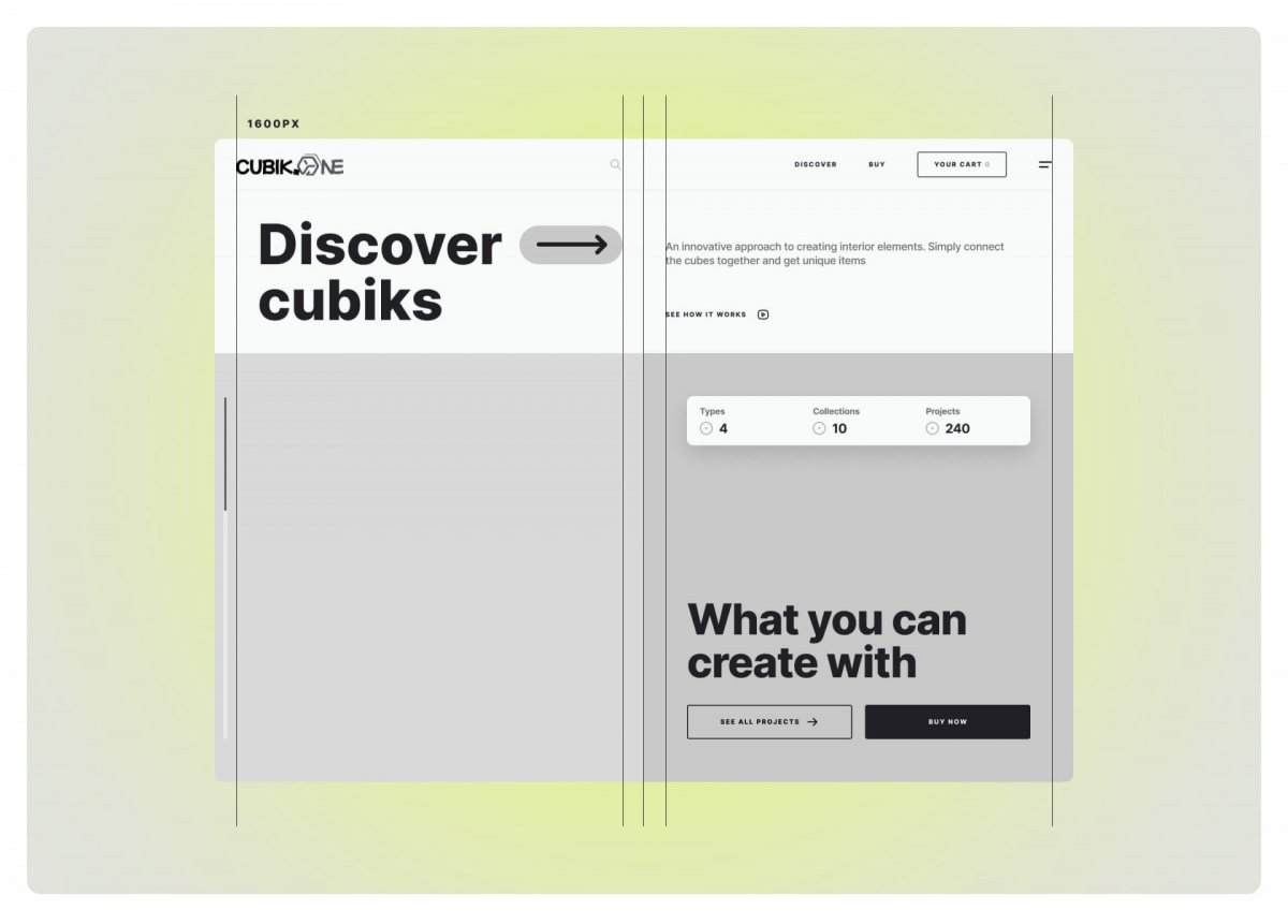 CUBIK.ONE - цифровая платформа модульного дизайна и e-commerce